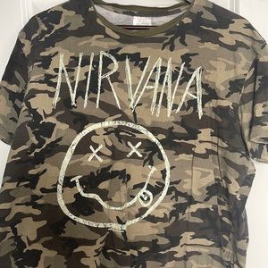 Nirvana Camo Tee